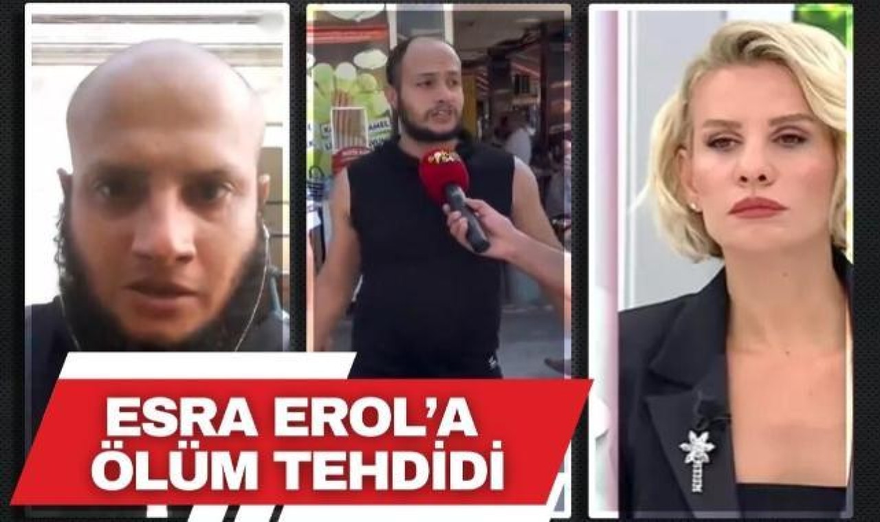 ÖLÜMLE TEHDİT EDİLEN ESRA EROL’DAN SERT TEPKİ: “UĞRAŞMAYA DEVAM EDECEĞİM”