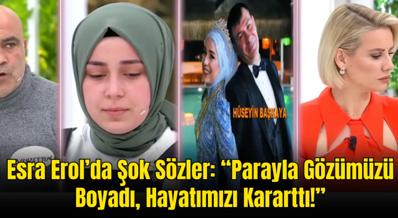 Esra Erol'da Şok Eden İddialar: 16 yaşında ki Elif ''42 yaşındaki Hüseyine Aşık Oldum'' 1