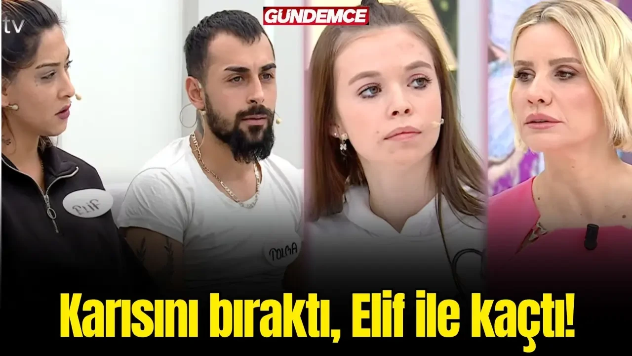 Esra Erol'da şok olay! Karısını ve çocuğunu bırakıp sevgilisine kaçtı! 1