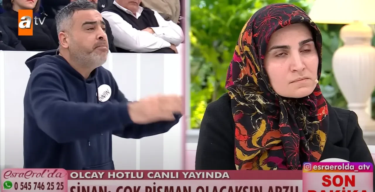 Arzu ve Olcay arasındaki büyük sır! Esra Erol'da Sinan gerçeği nasıl öğrendi? 1