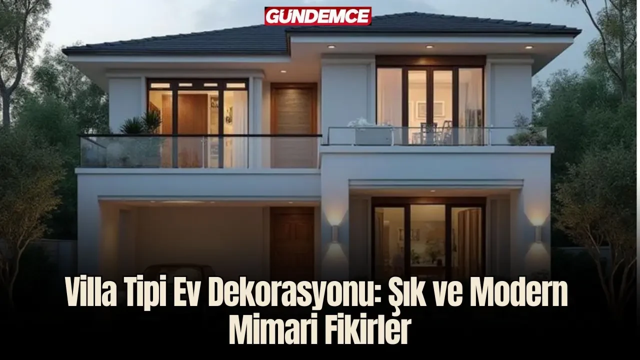 Villa Tipi Ev Dekorasyonu: Şık ve Modern Mimari Fikirler 1