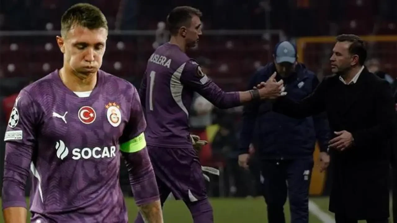 Galatasaray taraftarlarından Muslera'ya büyük destek! Rams Park'ta moral ve pankart hazırlığı 4