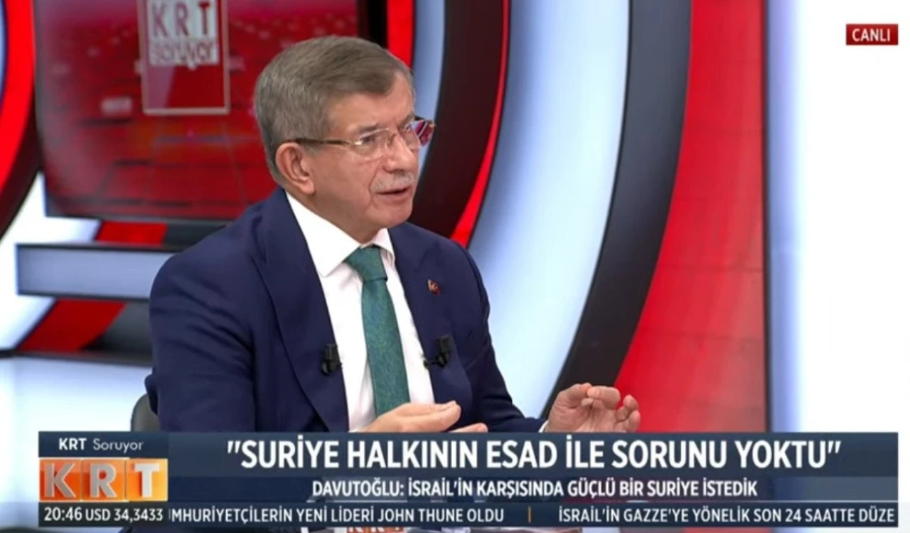 Davutoğlu'ndan Suriye eleştirilerine sert yanıt: "Bu krizi bana yıkamazsınız"