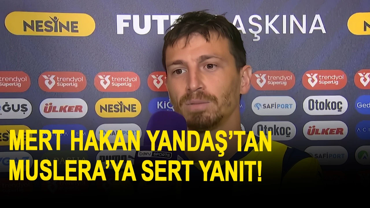 Mert Hakan Yandaş'tan Muslera'ya: “Bizim hocamızla ilgili konuşmalara gitmesin”