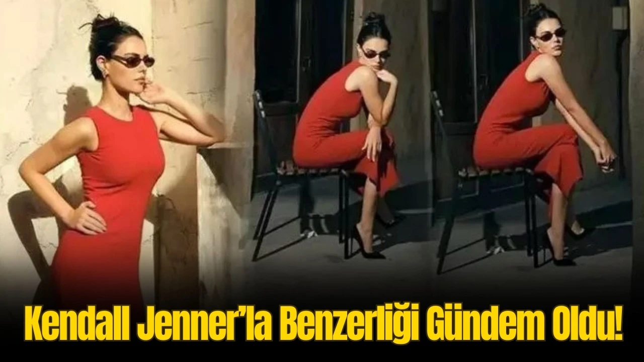 Kırmızı Elbise Olay Yarattı: Özgü Kaya ve Kendall Jenner Karşılaştırması Sosyal Medyayı Salladı