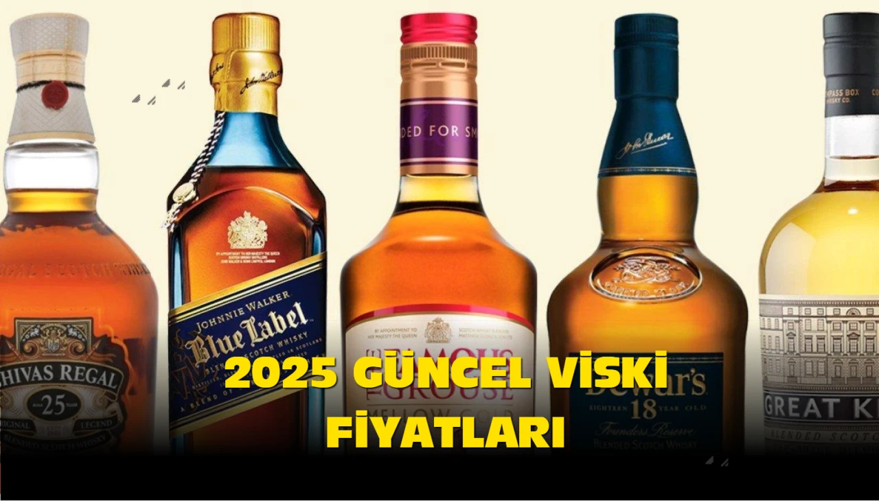 2025 Viski fiyatları: En ucuz viski hangisi? Johnnie Walker, Jack Daniel’s, Chivas Regal, Jameson güncel viski fiyatları