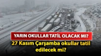 Yarın okullar tatil olacak mı? 27 Kasım Çarşamba okullar tatil edilecek mi? İşte, son gelişmeler…