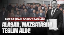 Hakan Alaşar Mazbatasını alıp göreve başladı: Anahtar Parti Gebze yönetim kurulu belli oldu