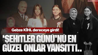 Gebze Kız Anadolu İmam Hatip Lisesi "18 Mart Şehitler Günü" kompozisyon yarışmasında dereceye girdi!