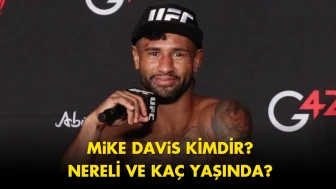 Mike Davis kimdir, kaç yaşında ve nereli? UFC dövüşçüsünün kariyeri ve hakkında bilinmeyenler...