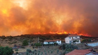 SON DAKİKA! Manisa Salihli’de Büyük Orman Yangını