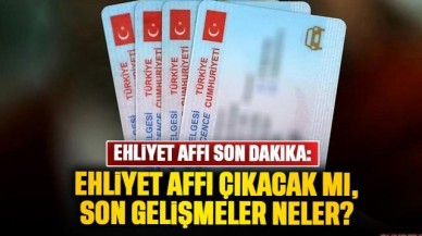 Ehliyet affı son dakika 1 Ekim 2024: Ehliyet Affı çıktı mı, Ehliyet Affı çıkacak mı? Ehliyet affı son durum 2024