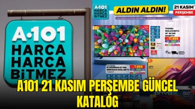 A101 21 Kasım 2024 Aktüel Ürünler Kataloğu: Kaçırılmayacak İndirimler ve Kampanyalar!