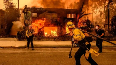 Los Angeles'ta Orman Yangınları Nedeniyle Sokağa Çıkma Yasağı!