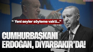 SON DAKİKA: Cumhurbaşkanı Erdoğan Diyarbakır'da konuşuyor! "Yeni şeyler söyleme vakti geldi"