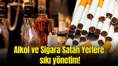 1 Ocak’tan İtibaren Sıkı Denetim Geliyor! Alkol ve Sigara Satan Yerlere Kamera Zorunluluğu