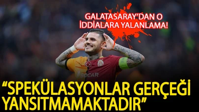 Galatasaray’dan Icardi’nin gözaltına alındığı haberlerine yalanlama!