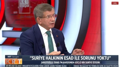 Davutoğlu'ndan Suriye eleştirilerine sert yanıt: "Bu krizi bana yıkamazsınız"