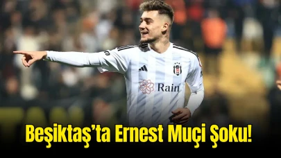 Beşiktaş’ta Ernest Muçi Şoku! 20 Gün Sahalardan Uzak Kalacak