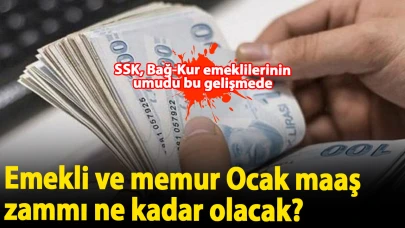 SSK, Bağ-Kur emeklilerinin umudu bu gelişmede: Emekli ve memur Ocak maaş zammı ne kadar olacak? Uzman isim rakam verdi!