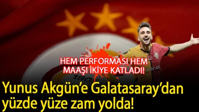 Hem performansı hem maaşı katladı: Yunus Akgün’e Galatasaray’dan yüzde yüze zam yolda!