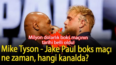 Milyon dolarlık boks maçının tarihi belli oldu! Mike Tyson - Jake Paul boks maçı ne zaman, hangi kanalda, saat kaçta? İŞTE KAZANANIN ALACAĞI ÖDÜL!