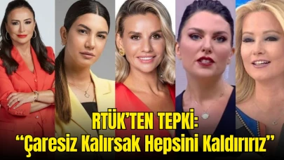 RTÜK Başkanı Ebubekir Şahin’den Müge Anlı ve Esra Erol'a Sert Uyarı: “Çaresiz Kalırsak Hepsini Kaldırırız”