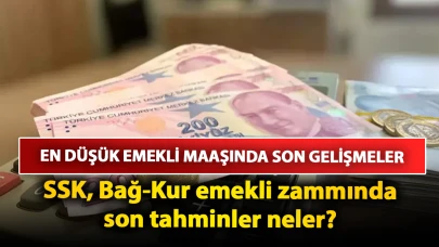 En düşük emekli maaşında son gelişmeler: SSK, Bağ-Kur emekli zammında son tahminler neler? İşte enflasyon detayları…