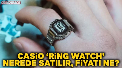 Casio Ring Watch nerede satılır, nereden alınır? Casio Ring Watch fiyatı ne kadar? 50. yıla özel üretildi!