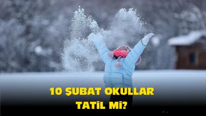 10 Şubat okullar tatil mi? Yarın hangi illerde eğitime ara verilecek?