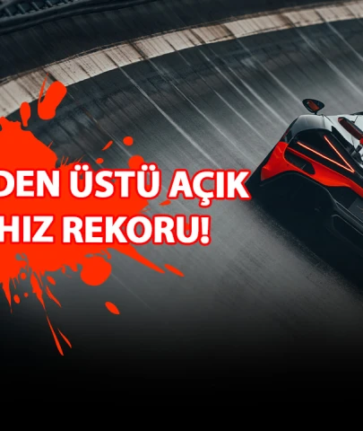 Bugatti’den üstü açık otomobil hız rekoru: W16 Mistral modeli 453.91 km hız yaptı!