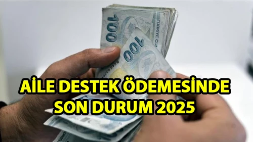 Aile destek ödemelerinde son durum: Maddi yardımlar devam ediyor mu, 2025 yılında da devam edecek mi?